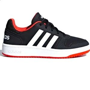 Adida Boys Hoops 2.0 K Basketball Sneakers, Size 7
